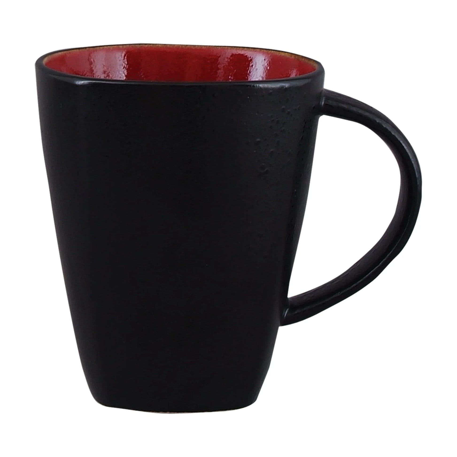 Soho Lounge Square 16-Piece Dinnerware Set - Red